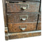 Antique 1900s Oak Wabash Filing Cabinet With 24 Filing DrawersVintage FrogFurniture