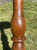 Antique 19th Century Single Pedestal Side Wine / Lamp TableVintage FrogFurniture