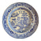 Antique Blue and White Willow Pattern Small Semi China Oriental Pattern Plate (1 of 2)Vintage FrogFurniture