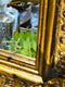 Antique Style Gold Rectangular Traditional Bevel edged Wall MirrorVintage FrogMirror