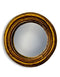 Antiqued Gold Thin Framed Extra Small Convex MirrorVintage FrogMirror