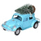 Beetle Car With Christmas Tree On RoofVintage FrogChristmas Decor