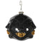 Black and Gold Multi Face Christmas Tree Bauble DecorationVintage Frog C/H