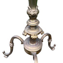 Brass Free Standing Tall Four Prong Candelabra Candle HolderVintage Frog