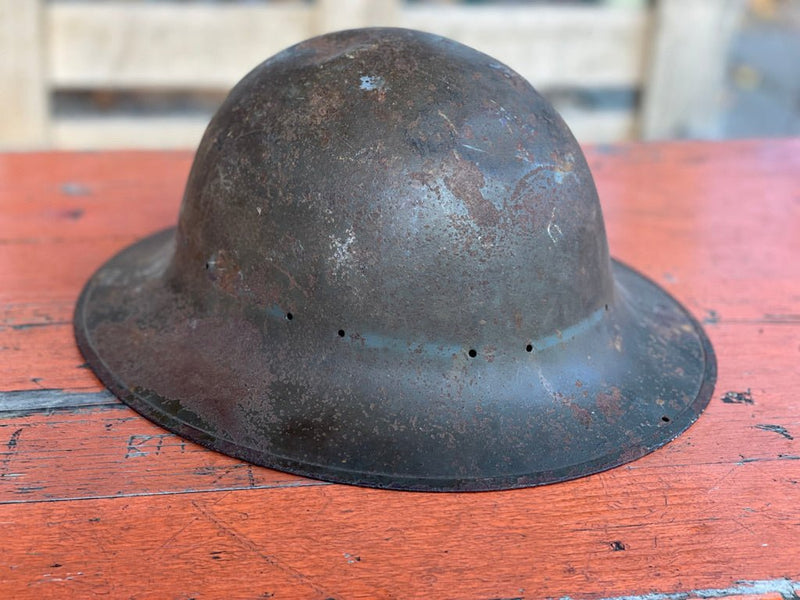 British WW2 Zuckerman Civil Defence "Fire Watcher" HelmetVintage FrogFurniture