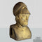 Bust of Pericles Head - Stone Garden DecorVintage Frog E/G/SGarden Decor