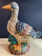 Ceramic Hand Painted Duck Figure OrnamentVintage FrogFurniture