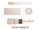 Champagne, Metallic Fusion Mineral PaintFusion™Paint
