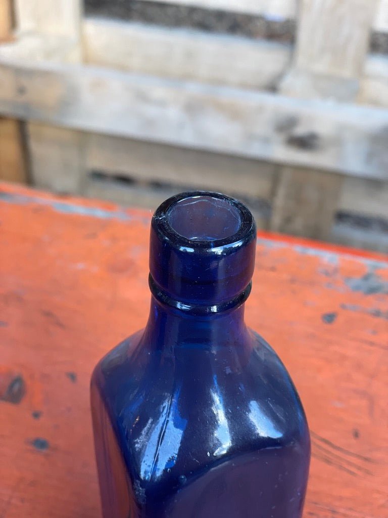 Cobalt Blue Apothecary BottleVintage FrogFurniture