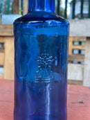 Cobalt Blue Solan de Cabras Apothecary Style BottleVintage FrogFurniture
