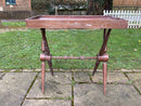 Collapsable Hall Table Butlers Tray, Solid Wood Contemporary Console TableVintage FrogFurniture
