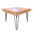 Contemporary Rustic Square Coffee Table on Hair Pin LegsVintage Frog