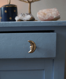 Crescent Moon Knob Right, Brass Cabinet Handle, Furniture DecorDoing GoodsCabinet Handles