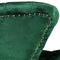 Dark Green Button Backed Curved ChairVintage FrogBrand New