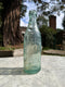E. Wriglesworth & Co. Antique Aqua Blue Glass Bottle - Vintage Glass BottleVintage FrogBottle