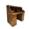 Early 20th Century Roll Top Large Writing DeskVintage Frog