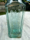Egg Emulsion of Cod Liver Oil Antique Aqua Green Glass Bottle - Vintage Glass BottleVintage FrogBottle