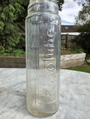 Essolube Antique Clear Glass Bottle - Vintage Glass BottleVintage FrogBottle