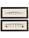 Framed Architectural Elevations of Bridges Black and White Prints - Referenced From A 1700s Architectural Elevation EngravingVintage FrogPictures & Prints