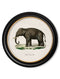 Framed Indian Elephant Print - Referenced from an 1800s Hand-Coloured PrintVintage FrogPictures & Prints