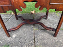 George III Mahogany Kneehole Lowboy Chest Of Drawers Side TableVintage Frog