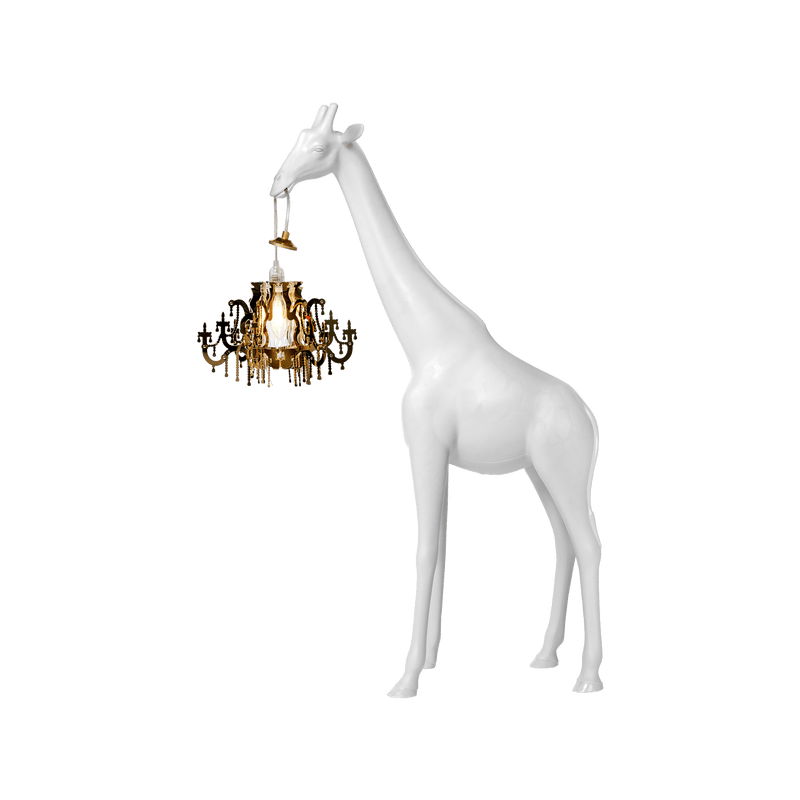 "Giraffe in Love" Giraffe Chandelier Light, by Italian Designer, MarcantonioVintage FrogLighting