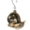 Gold Snail Christmas Tree Bauble DecorationVintage Frog C/HChristmas Bauble
