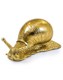 Gold Snail Figure OrnamentVintage FrogBrand New