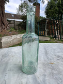 Goodall Backhouse Antique Aqua Glass Bottle - Vintage Glass BottleVintage FrogBottle