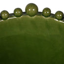 Green Bobble Edged BowlVintage Frog C/H