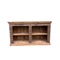 Hardwood Indian Bookcase Sideboard with Rustic Metal DetailingVintage Frog