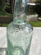 Ilkley Brewery Antique Clear Aqua Glass Bottle - Collectable Glass BottleVintage FrogBottle