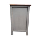 Large Grey Taupe Double 6 Drawer Sideboard Chest of DrawersVintage FrogHand Painted Furniture