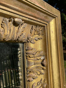 Large Victorian Deep Framed Gilt MirrorVintage Frog