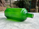 Lysoform Antique Green Bottle - Vintage Glass BottleVintage FrogBottle