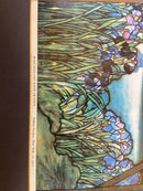 "Magnolias And Irises" By Tiffany Studios 1905 Reproduction Print PictureVintage Frog