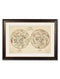 Map of The Constellations Framed Print Picture - Referenced From Antique 1820 ArtworkVintage Frog T/APictures & Prints