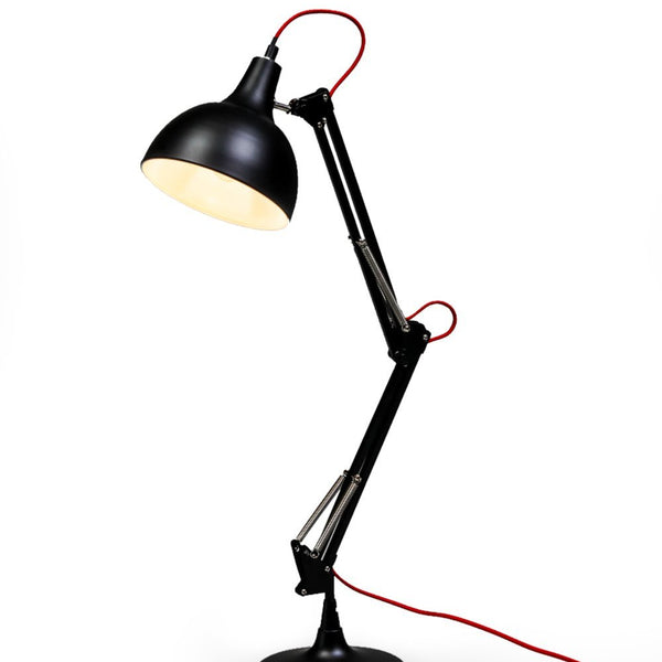 Matte Black Adjustable Desk Table Lamp Vintage Frog
