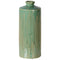 Medium Yellow and Green Bottle VaseVintage Frog C/H
