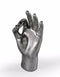 Metallic Silver Coloured OK Hand Gesture Figure OrnamentVintage Frog M/RBrand New