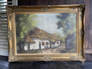 Mid-Century Landscape Oil on Canvas Signed by Dutch Painter, Jan BeaufortVintage FrogVintage Item