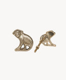 Monkey Knob Right, Brass Cabinet Handle, Furniture DecorDoing GoodsCabinet Handles