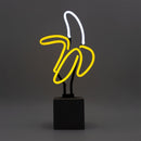 Neon Banana Sign On Concrete Base - Neon LightVintage Frog L/MLighting
