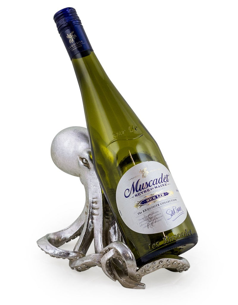 Octopus Counter Top Wine Bottle HolderVintage Frog M/RDecor