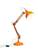 Orange Adjustable Desk Table LampVintage Frog M/RLighting