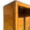Original Art Deco 1930's Walnut Large Display Cabinet Shelving With CupboardVintage FrogFurniture