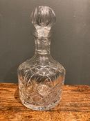 Ornate Cut Glass Round Vintage DecanterVintage FrogFurniture