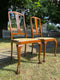 Pair of Early 20th Century Occasional Walnut Dining / Bedroom ChairsVintage FrogFurniture