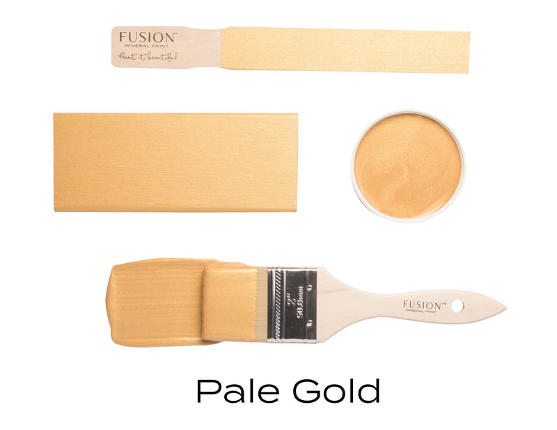 Pale Gold, Metallic Fusion Mineral PaintFusion™Paint