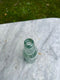 P.Dowd, Manchester Antique Aqua Glass Bottle - Vintage Glass BottleVintage FrogBottle